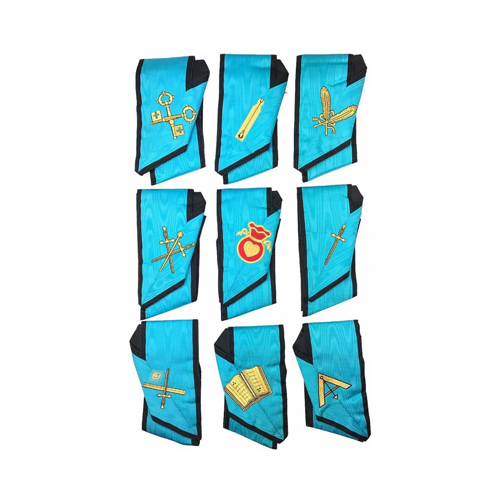 Scottish Rite AASR Officers Set